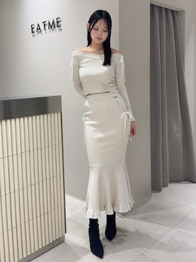 奏さん（レディース・169cm）の秋コーディネート