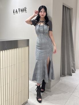 奏さん（レディース・169cm）の春コーディネート