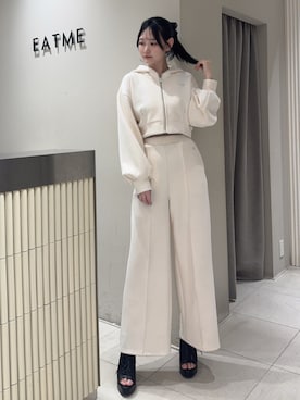 奏さん（レディース・169cm）の冬コーディネート