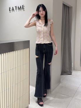 奏さん（レディース・169cm）の春コーディネート