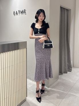 奏さん(レディース・169cm)の夏コーディネート