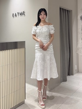 「EATME」｜奏さん（レディース・169cm）の夏コーディネート
