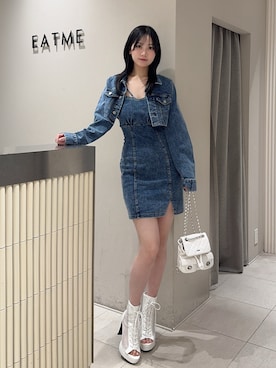 奏さん（レディース・169cm）の春コーディネート