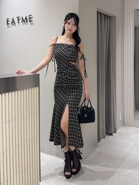 奏さん(レディース・169cm)の夏コーディネート