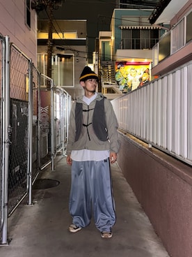 「BEAVER（ビーバー）のアイテム」を使った、kotarooooさん（メンズ・171cm）の春コーディネート