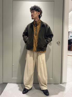 「アイテム（カバーオール）」を使った、kotarooooさん（メンズ・170cm）の秋コーディネート
