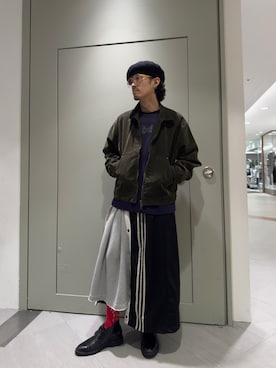 「アイテム（カバーオール）」を使った、kotarooooさん（メンズ・171cm）の秋コーディネート