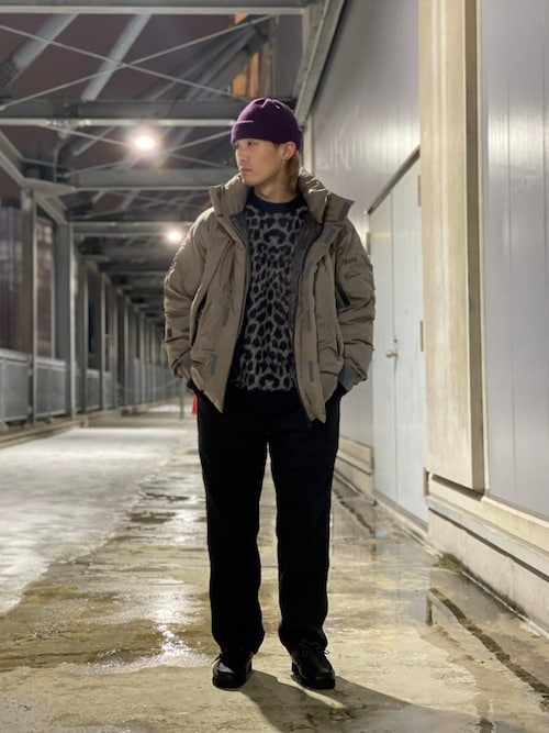 Schott レオパード柄 ニットセーター XL schott レオパード柄 ニットセーター - メルカリ