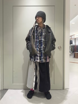 「BEAVER（ビーバー）のアイテム」を使った、kotarooooさん（メンズ・171cm）の秋コーディネート