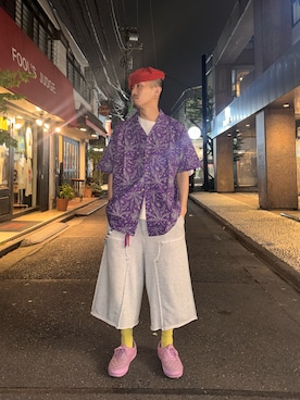 「BEAVER（ビーバー）のアイテム」を使った、kotarooooさん（メンズ・171cm）の春コーディネート