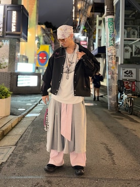 「BEAVER（ビーバー）のアイテム」を使った、kotarooooさん（メンズ・171cm）の秋コーディネート