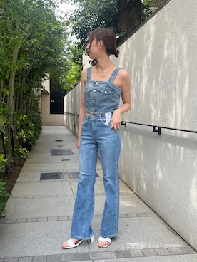 「アイテム（その他トップス）」を使った、moeriさん（レディース・159cm・20代）の夏コーディネート