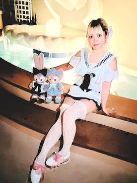 「夢展望（ユメテンボウ）のアイテム」を使った、PUNIさん（レディース・151cm）の秋コーディネート