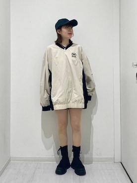 「アイテム（その他トップス）」を使った、おかぴさん（レディース・155cm・20代）の春コーディネート