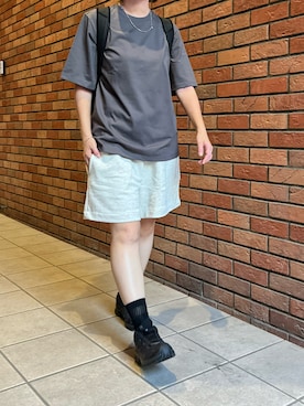 「アイテム（スニーカー）」を使った、osushikkoさん（レディース・154cm）の秋コーディネート