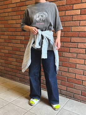 「GLOSTER（グロスター）のアイテム」を使った、osushikkoさん（レディース・154cm）の春コーディネート