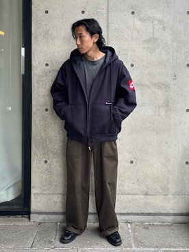 「URBAN RESEARCH（アーバンリサーチ）のアイテム（ダウンジャケット/コート）」を使った、Masato  Kobiyama さん（メンズ・170cm）の秋コーディネート