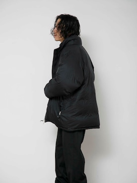 「アイテム（その他アウター、ブラック系）」を使った、Masato  Kobiyama さん（メンズ・170cm）の秋コーディネート