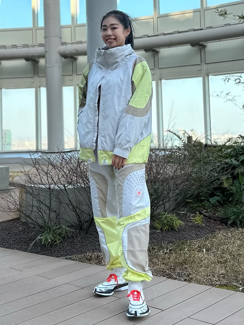adidas by Stella McCartney ウーブントラックトップ