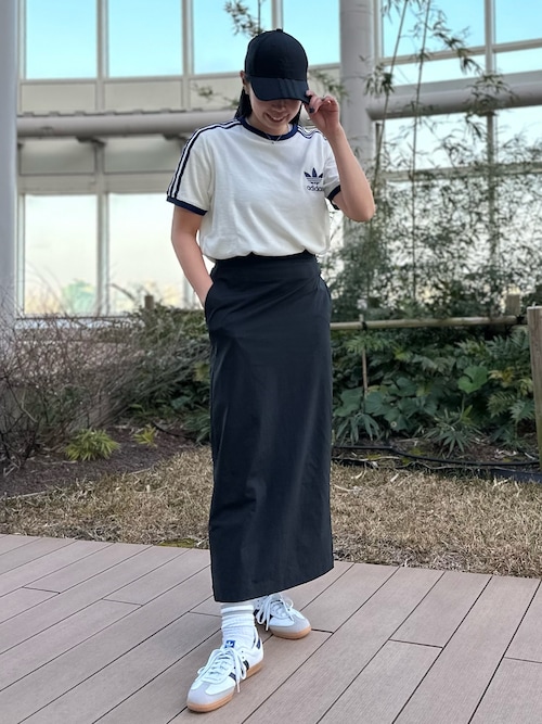 新品 アディダス セットアップ スリーストライプ スカート 半袖シャツ 春夏 M アディダス スリーストライプ 【新品S】セットアップ スカート 半袖