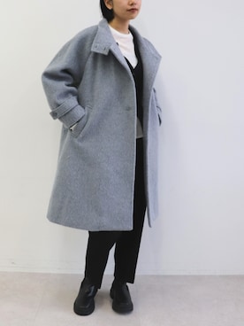 「for/c（フォーシー）のアイテム（ジャケット/アウター）」を使った、for/cさん（レディース・167cm）の冬コーディネート