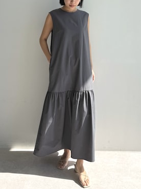 「for/c（フォーシー）のアイテム（ワンピース/ドレス）」を使った、for/cさん（レディース・167cm）の春コーディネート