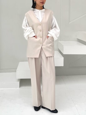 「for/c（フォーシー）のアイテム」を使った、for/cさん（レディース・166cm）の春コーディネート