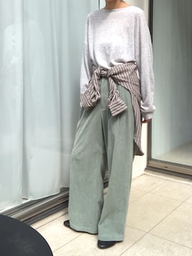 「for/c（フォーシー）のアイテム」を使った、for/cさん（レディース・167cm）の秋コーディネート