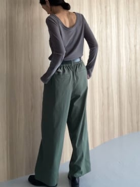「for/c（フォーシー）のアイテム」を使った、for/cさん（レディース・166cm）の夏コーディネート