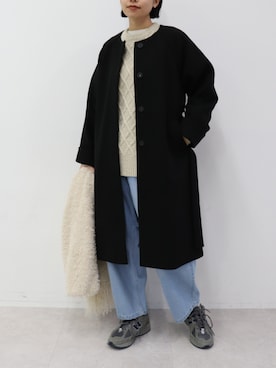 「for/c（フォーシー）のアイテム（ジャケット/アウター）」を使った、for/cさん（レディース・167cm）の冬コーディネート