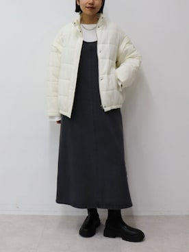 「for/c（フォーシー）のアイテム（ジャケット/アウター）」を使った、for/cさん（レディース・167cm）の冬コーディネート