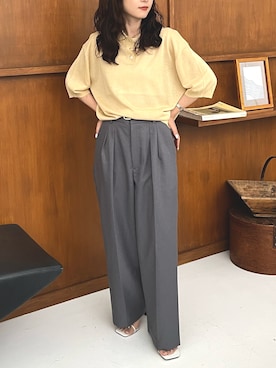 「for/c（フォーシー）のアイテム」を使った、for/cさん（レディース・152cm）の春コーディネート