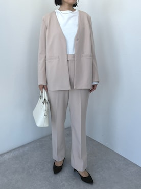 「for/c（フォーシー）のアイテム（ジャケット/アウター）」を使った、for/cさん（レディース・161cm）の冬コーディネート