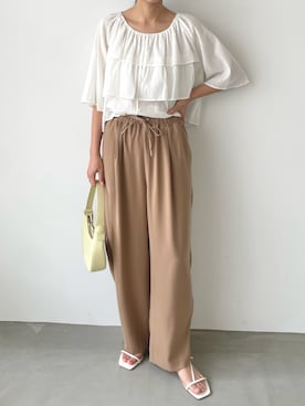 「for/c（フォーシー）のアイテム」を使った、for/cさん（レディース・167cm）の春コーディネート