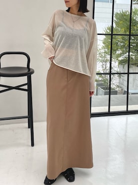 「for/c（フォーシー）のアイテム」を使った、for/cさん（レディース・166cm）の春コーディネート