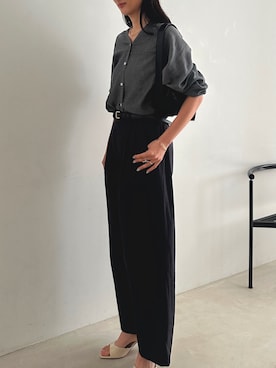 「オフィス」｜for/cさん（レディース・167cm）の春コーディネート