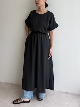 「for/c（フォーシー）のアイテム（ワンピース/ドレス）」を使った、for/cさん（レディース・167cm）の夏コーディネート
