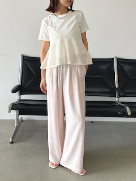 「for/c（フォーシー）のアイテム」を使った、for/cさん（レディース・166cm）の春コーディネート