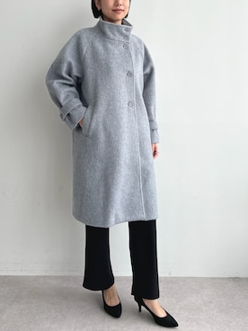 「for/c（フォーシー）のアイテム（ジャケット/アウター）」を使った、for/cさん（レディース・167cm）の冬コーディネート
