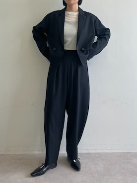 「for/c（フォーシー）のアイテム（ジャケット/アウター）」を使った、for/cさん（レディース・167cm）の冬コーディネート