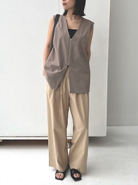 「for/c（フォーシー）のアイテム」を使った、for/cさん（レディース・166cm）の春コーディネート