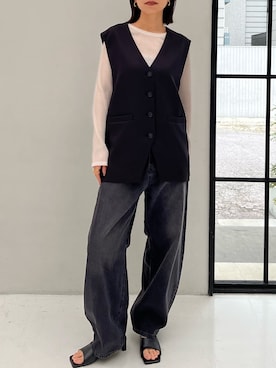 「for/c（フォーシー）のアイテム」を使った、for/cさん（レディース・166cm）の春コーディネート