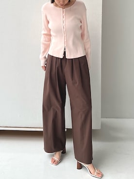 「for/c（フォーシー）のアイテム」を使った、for/cさん（レディース・161cm）の春コーディネート