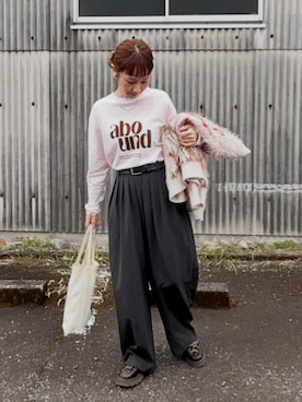 「for/c（フォーシー）のアイテム」を使った、for/cさん（レディース・152cm）の冬コーディネート