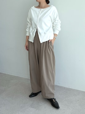 「for/c（フォーシー）のアイテム（トップス）」を使った、for/cさん（レディース・152cm）の春コーディネート