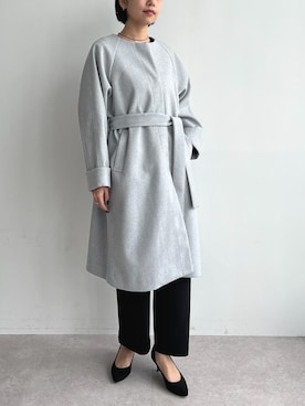 「for/c（フォーシー）のアイテム（ジャケット/アウター）」を使った、for/cさん（レディース・167cm）の冬コーディネート