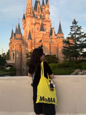 「MOMA（モマ）のアイテム」を使った、Ayukaさん（レディース・162cm）の夏コーディネート