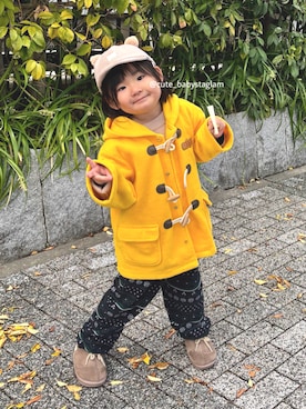 「AEON STYLE（イオンスタイル）のアイテム」を使った、cute_babystaglamさん（キッズ・100cm）の冬コーディネート