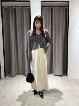「CAPRICIEUX LE'MAGE（カプリシューレマージュ）のアイテム」を使った、sayalemageさん（骨格ナチュラル・レディース・165cm）の秋コーディネート