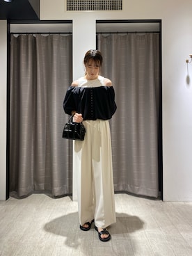 「CAPRICIEUX LE'MAGE（カプリシューレマージュ）のアイテム」を使った、sayalemageさん（骨格ナチュラル・レディース・165cm）の夏コーディネート